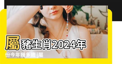 2024年豬|屬豬年份｜2024年幾歲？屬豬出生年份+歲數一